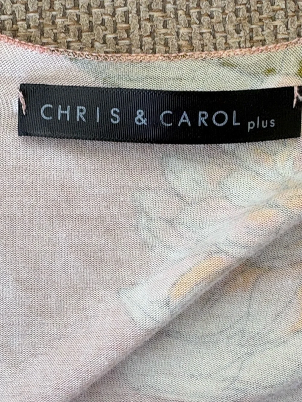 Chris & Carol Pastel Pink Floral Layering Cardigan Kimono